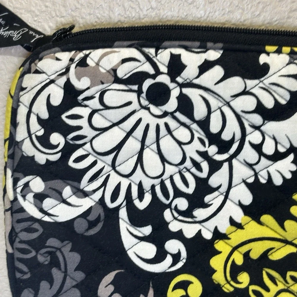 Vera Bradley Tablet Tech Kindle‎ iPad Mini Sleeve Quilted Yellow Black White